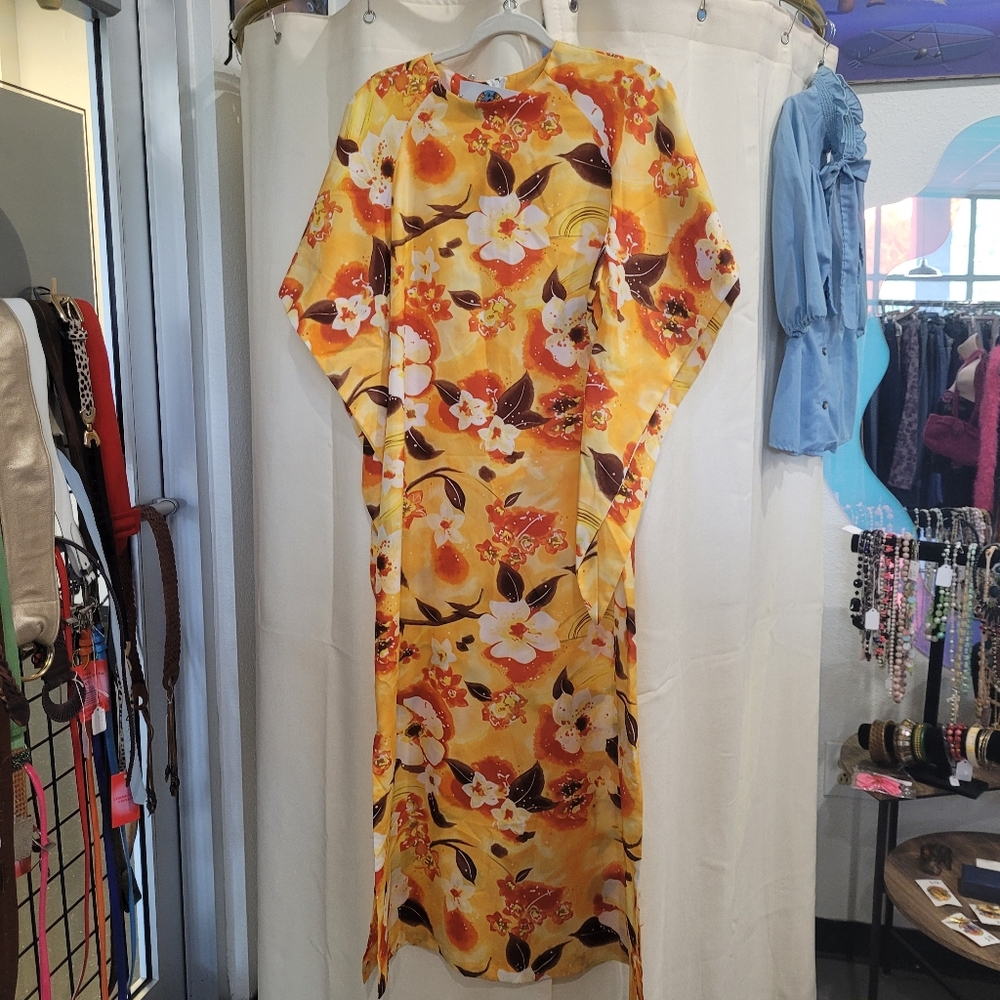 1960's/ 70s Hawaiian Kaftan Vintage